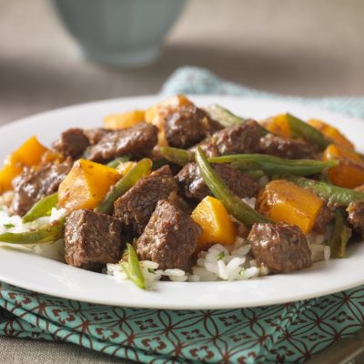 Filipino-Style Beef Stew with Squash and Green Beans - Tennessee Grass Fed