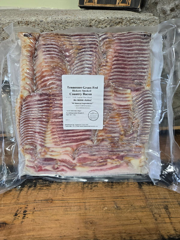 Hickory Bacon- 5lb Thin Sliced (Nitrate/Nitrite Free)