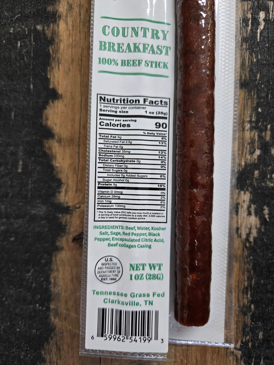 Grass Beef Sticks