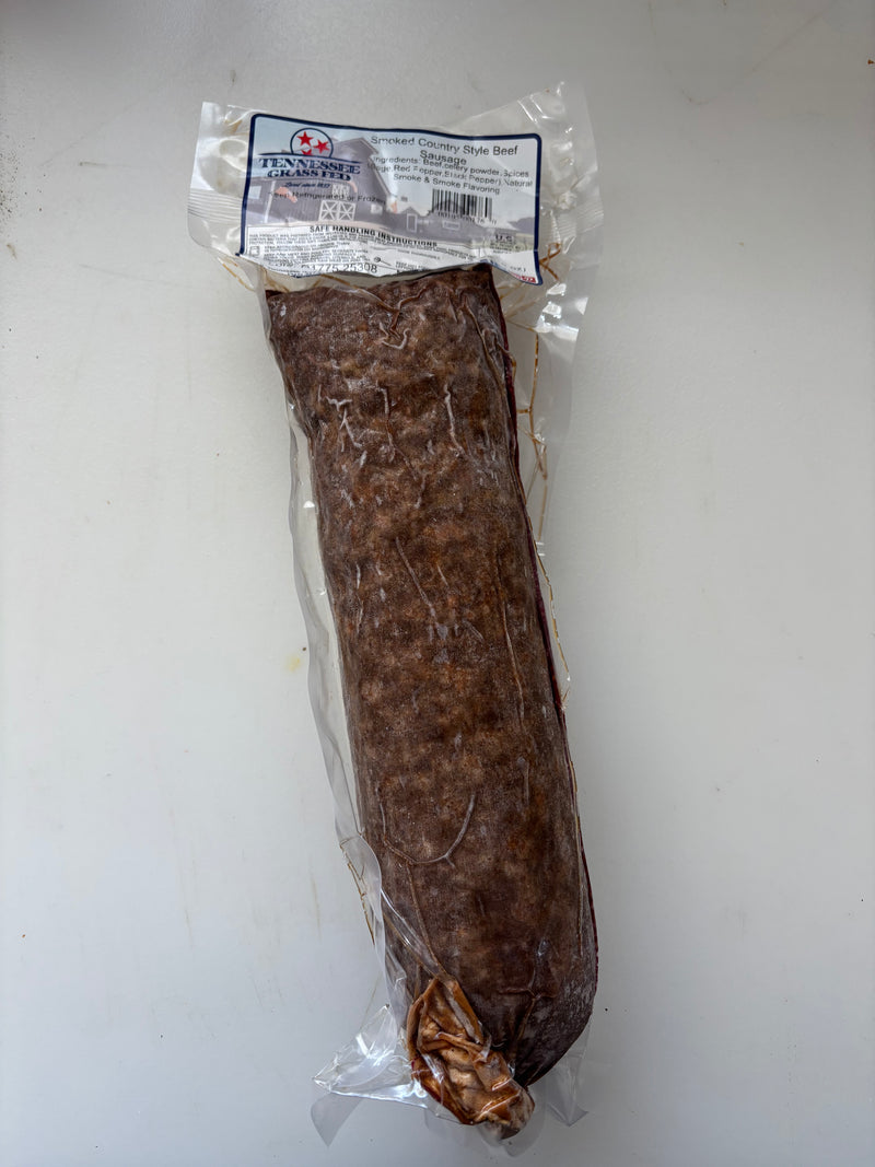 Homestyle Country Smoked Beef Sausage(No Nitrate, No Sugar)