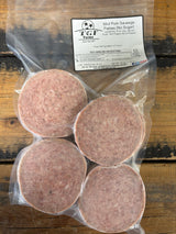 Mild Ground Sausage Patties (Sugar Free)- 2 oz.