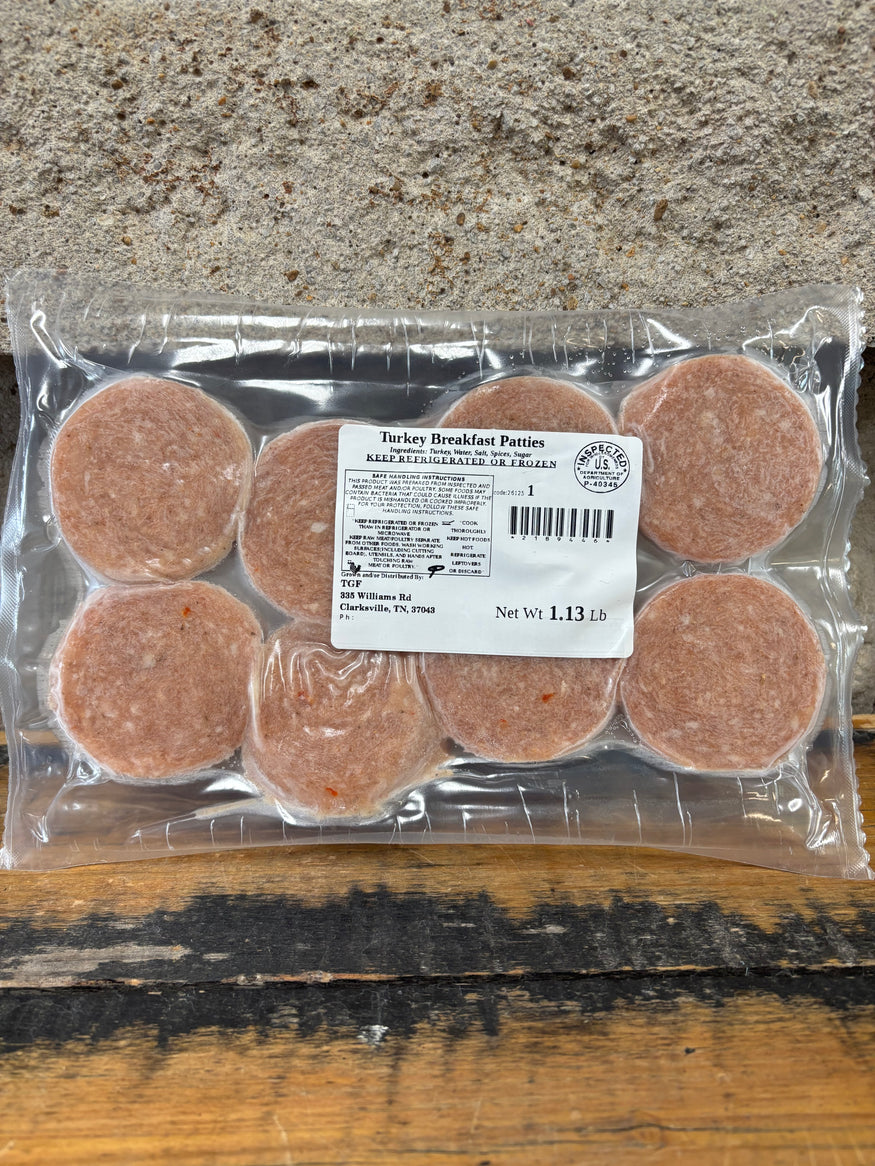 Turkey Breakfast Sausage Patties