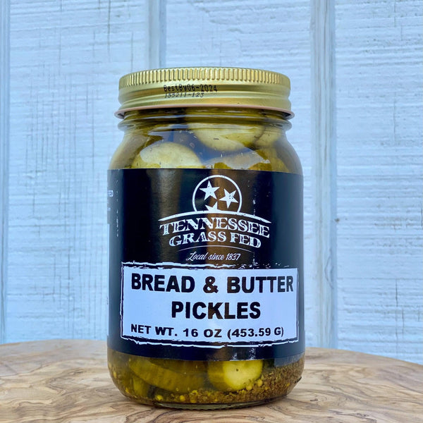 Bread and Butter Pickles - Tennessee Grass Fed