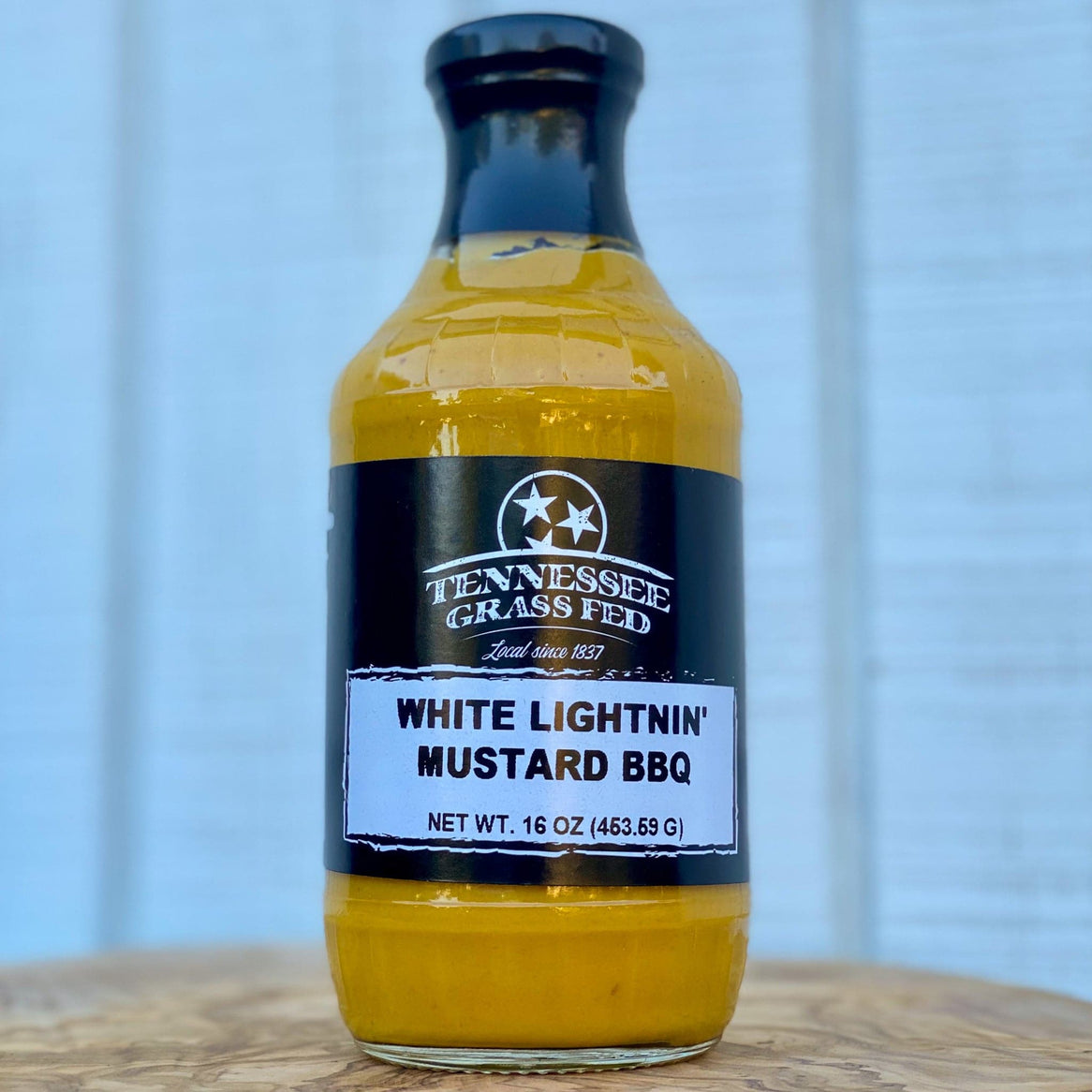 White Lightnin' Mustard BBQ Sauce