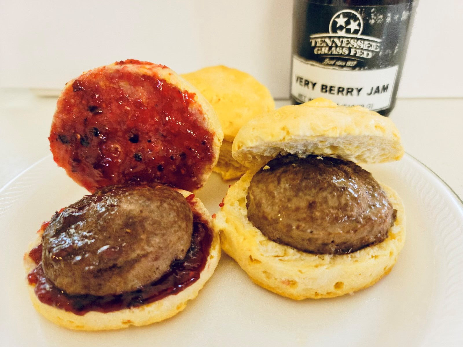 Grass Beef Breakfast Sausage Patties (No Sugar Added) Tennessee Grass Fed